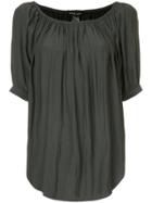 Smythe Ruchéd Detail Blouse - Grey