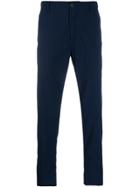 White Sand Straight-leg Trousers - Blue