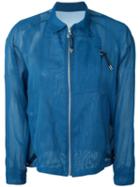 Toga - Mesh Jacket - Women - Polyester - 38, Blue, Polyester