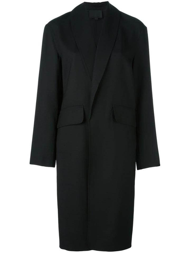 Alexander Wang Shawl Collar Coat - Black