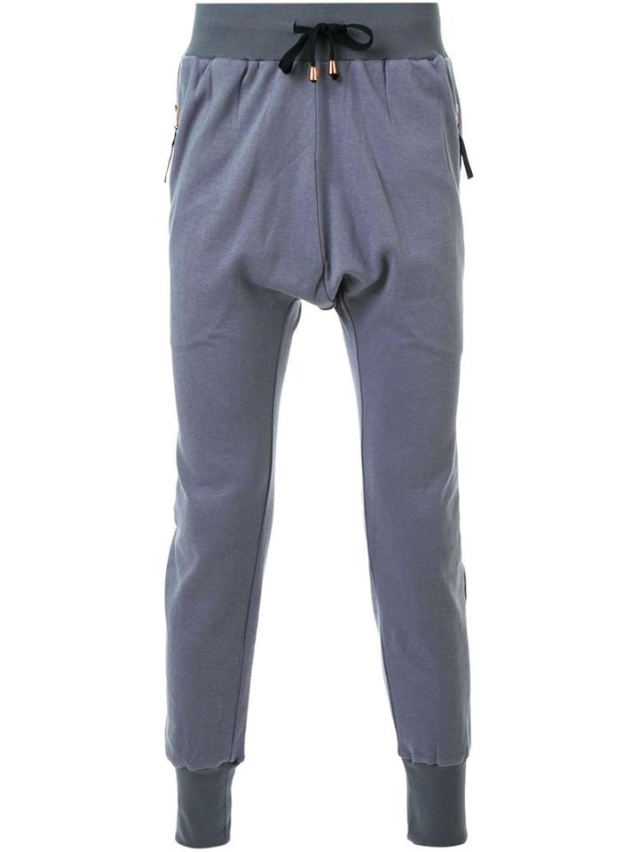 Unconditional Drop Crotch Track Pants