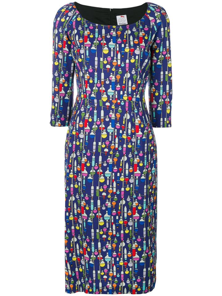 Ultràchic Chimic Midi Dress - Blue