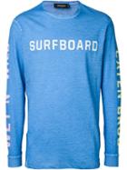 Dsquared2 Surfboard Print T-shirt