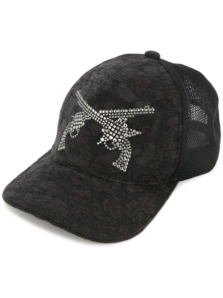 Roarguns Guns Embellished Cap - Black