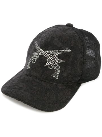 Roarguns Guns Embellished Cap - Black
