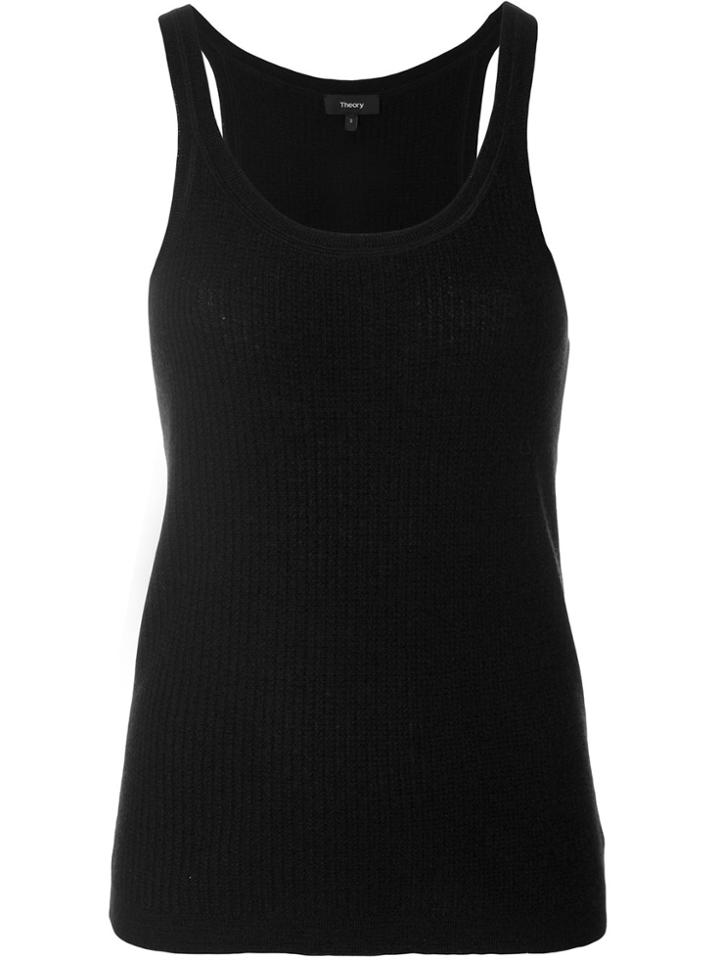 Theory Cashmere Vest - Black