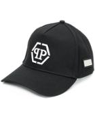 Philipp Plein Front Logo Cap - Black