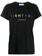 Être Cécile Night Owl T-shirt - Black