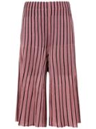 Osklen Pleated Bicolor Pants - Pink