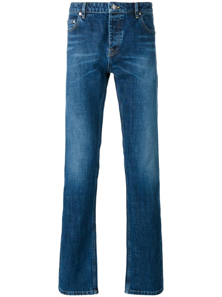 Kenzo - Washed Denim Jeans - Men - Cotton/polyester - 32, Blue, Cotton/polyester
