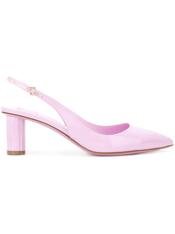 Salvatore Ferragamo Buti Pumps - Pink & Purple