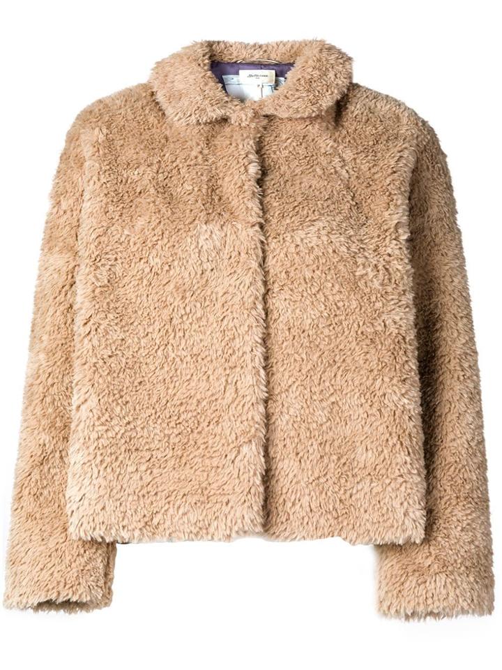 Bellerose Cropped Textured Jacket - Neutrals