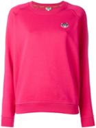 Kenzo Mini Tiger Sweatshirt, Women's, Size: Large, Pink/purple, Cotton