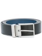 Kenzo Interchangeable Buckle Belt, Men's, Size: Large, Black, Calf Leather