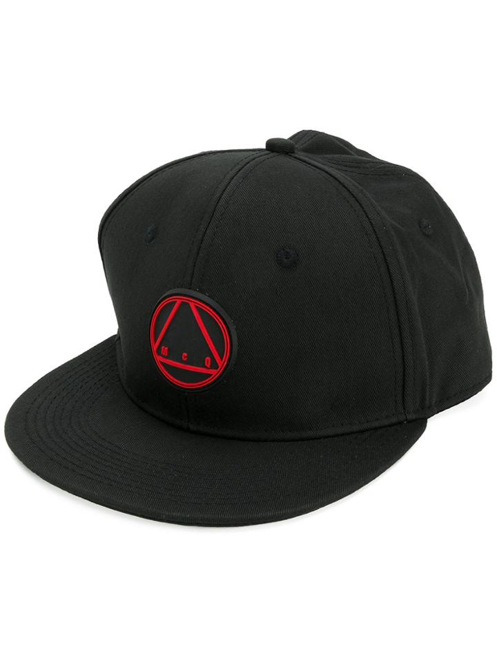 Mcq Alexander Mcqueen Embroidered Baseball Cap - Black