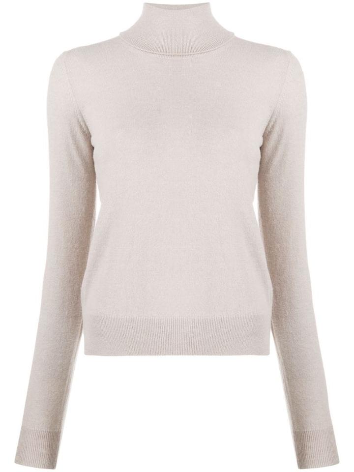Maison Margiela Turtleneck Knitted Jumper - Neutrals