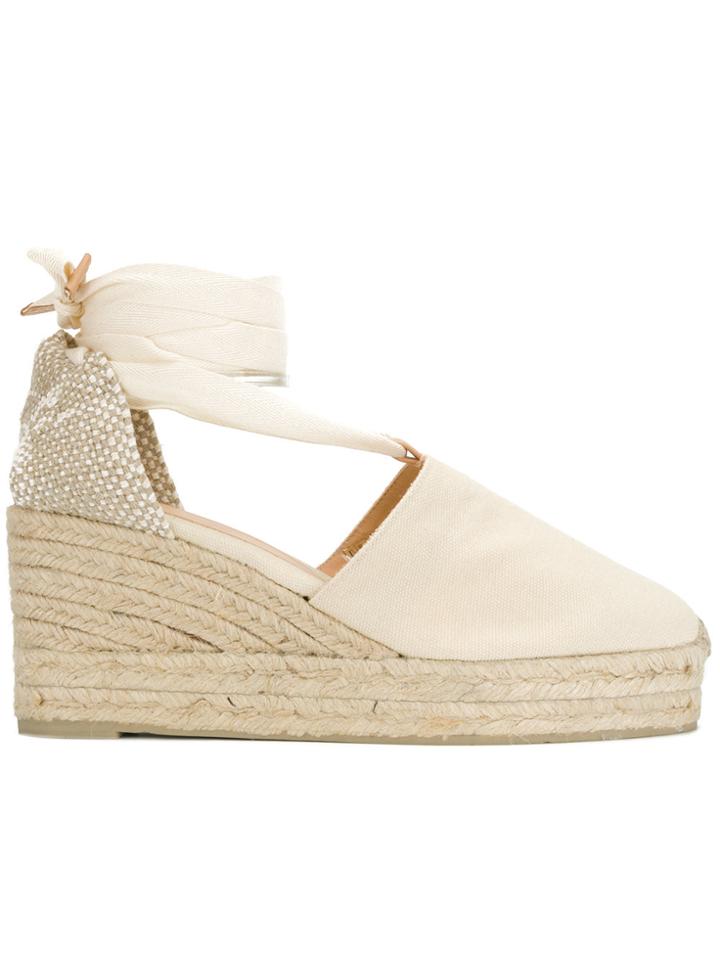 Castañer Campesina Espadrilles - Nude & Neutrals