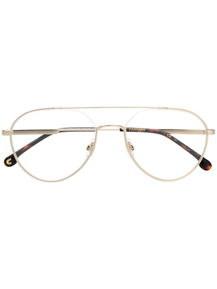 Carrera Oversized Glasses - Gold