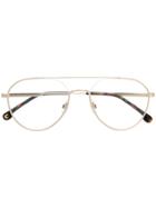 Carrera Oversized Glasses - Gold