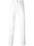 Mcq Alexander Mcqueen Skinny Jeans, Men's, Size: 32, White, Cotton/polyester/spandex/elastane