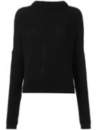 Uma Raquel Davidowicz - Knitted Jumper - Women - Cotton/acrylic - P, Black, Cotton/acrylic