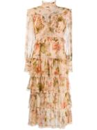 Zimmermann Resistance Lace Dress - Orange