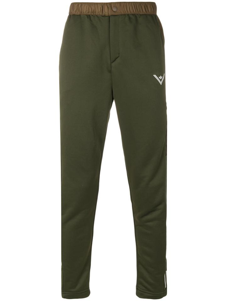 Adidas By White Mountaineering Buttoned Track Pants - Green