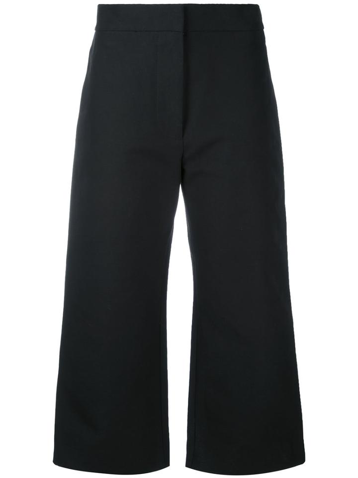 Marni - Cropped Trousers - Women - Cotton - 44, Black, Cotton