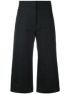 Marni - Cropped Trousers - Women - Cotton - 44, Black, Cotton