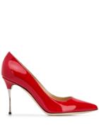 Sergio Rossi Godiva 90mm Steel-heel Pumps - Red