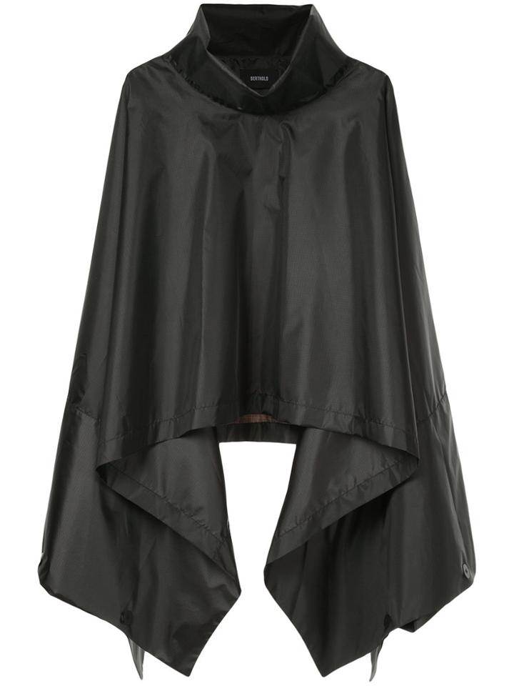 Berthold Ripstop Poncho - Black