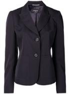 Rochas Double Button Fitted Blazer - Blue