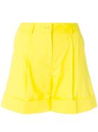 P.a.r.o.s.h. Buttoned Shorts - Yellow & Orange