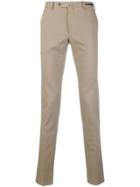 Pt01 Side Fastened Tailored Trousers - Neutrals
