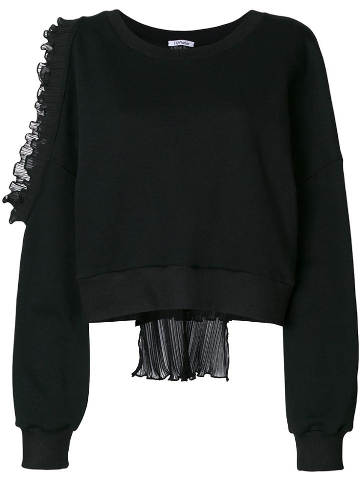 Parlor Loose Fit Sweatshirt - Black