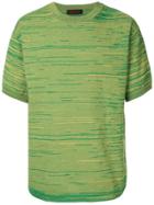 Caban Striped Short-sleeve T-shirt - Green