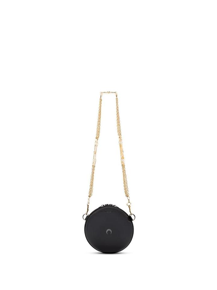 Marine Serre Ball Shoulder Bag - Black
