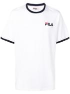 Fila Contrast Logo T-shirt - White