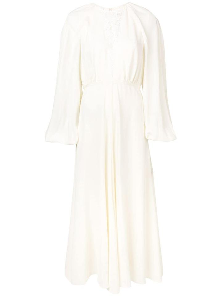 Giambattista Valli Long Empire Evening Dress - White