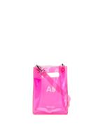 Nana-nana 'a5' Sheer Shoulder Bag - Pink