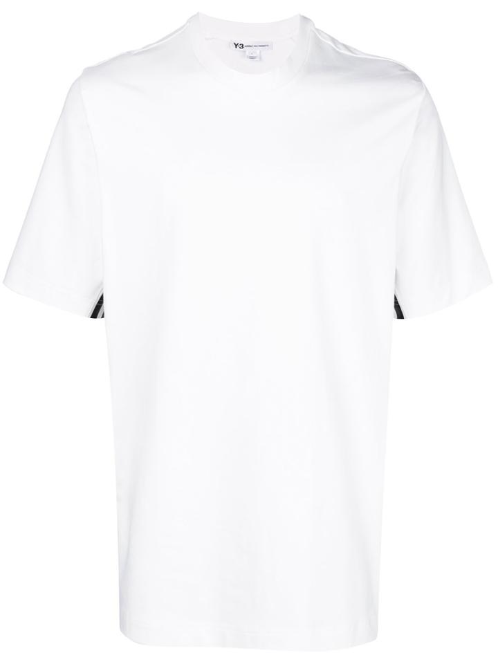 Y-3 Stripe Detail T-shirt - White