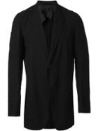Rick Owens One Button Jacket, Men's, Size: 48, Black, Cupro/viscose/cotton
