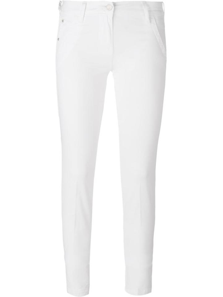 Jacob Cohen Skinny Jeans, Women's, Size: 27, White, Cotton/spandex/elastane