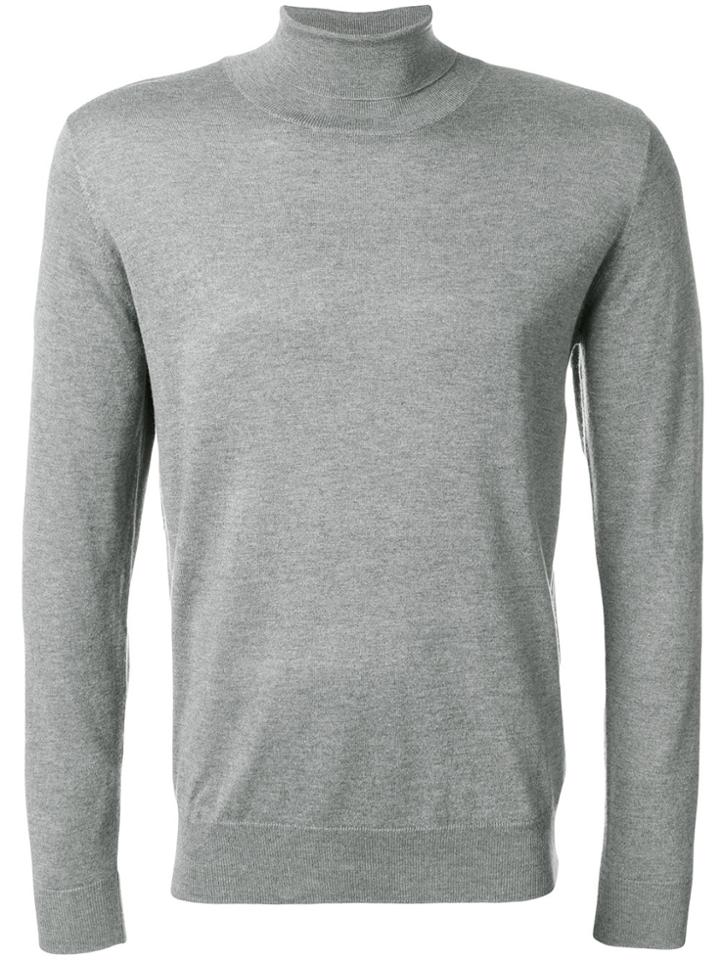 Laneus Turtleneck Jumper - Grey