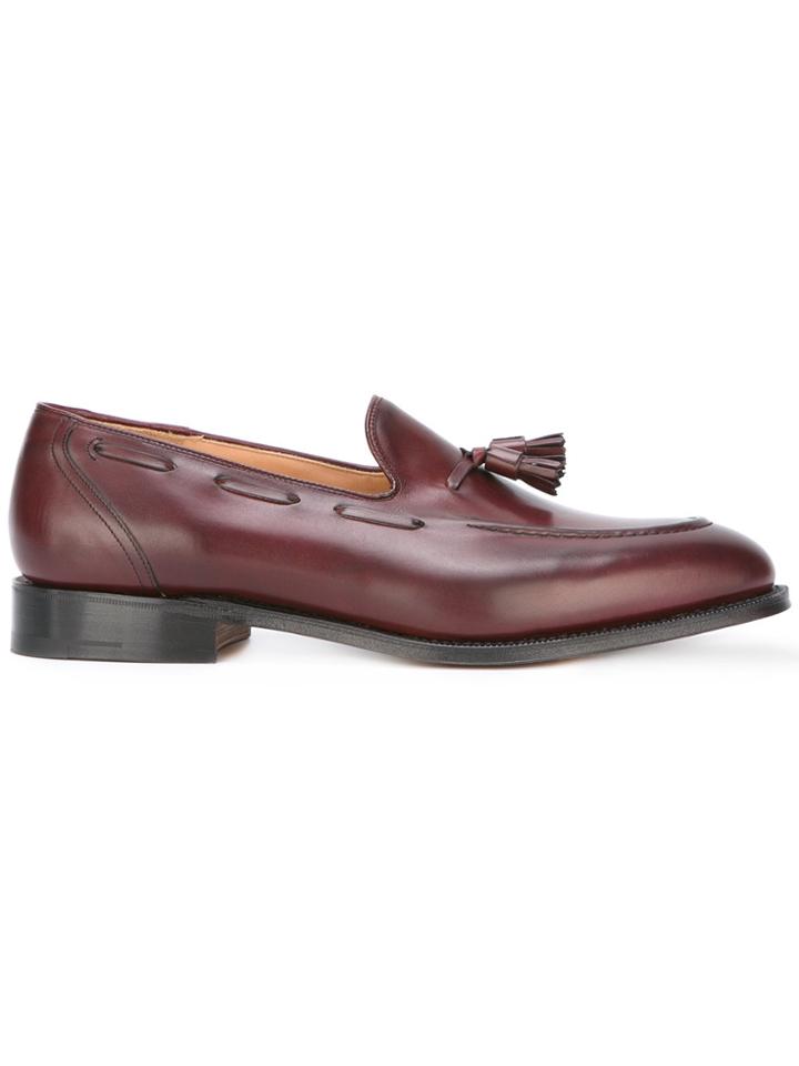 Church's Tassel Detail Loafers - Red