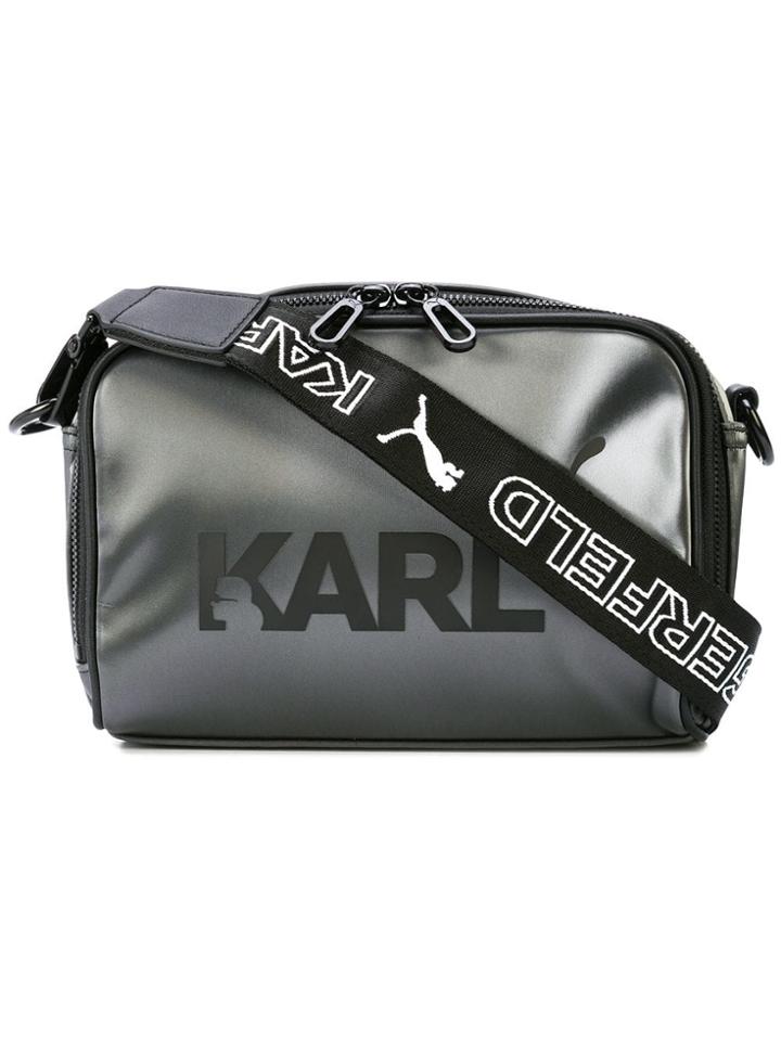 Puma Puma X Karl Lagerfield Shoulder Bag - Black