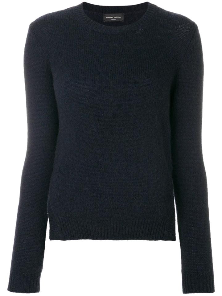 Roberto Collina Crew Neck Jumper - Blue