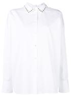 Valentino Rockstud Collar Shirt - White