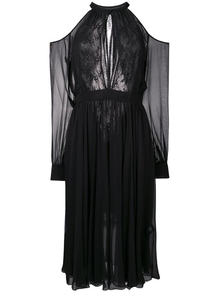 Ermanno Scervino Abito Ml - Black
