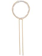 Fallon Yacht Club Wrap Lariat Necklace - Gold